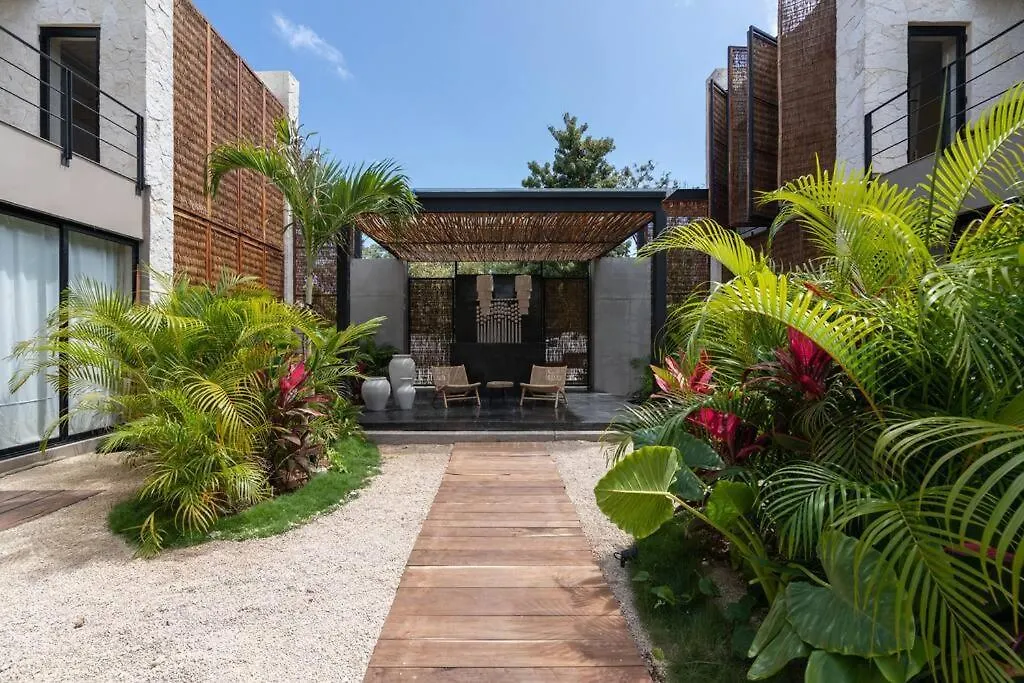 Ferienwohnung Lujoso Departamento Boho-Chic Con Alberca Privada Tulum Mexiko