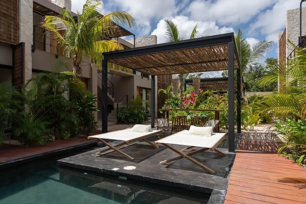 Ferienwohnung Lujoso Departamento Boho-Chic Con Alberca Privada Tulum 0*,  Mexiko