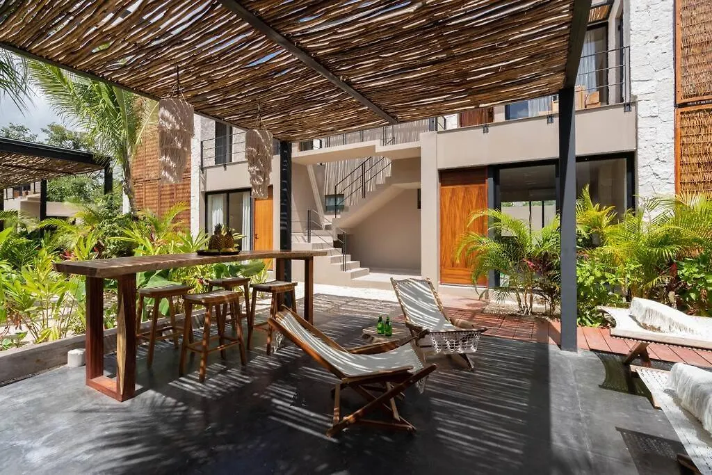 Ferienwohnung Lujoso Departamento Boho-Chic Con Alberca Privada Tulum 0*,