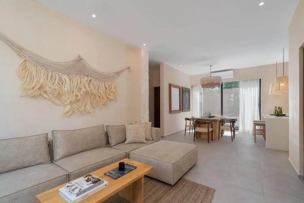 Ferienwohnung Lujoso Departamento Boho-Chic Con Alberca Privada Tulum 0*,