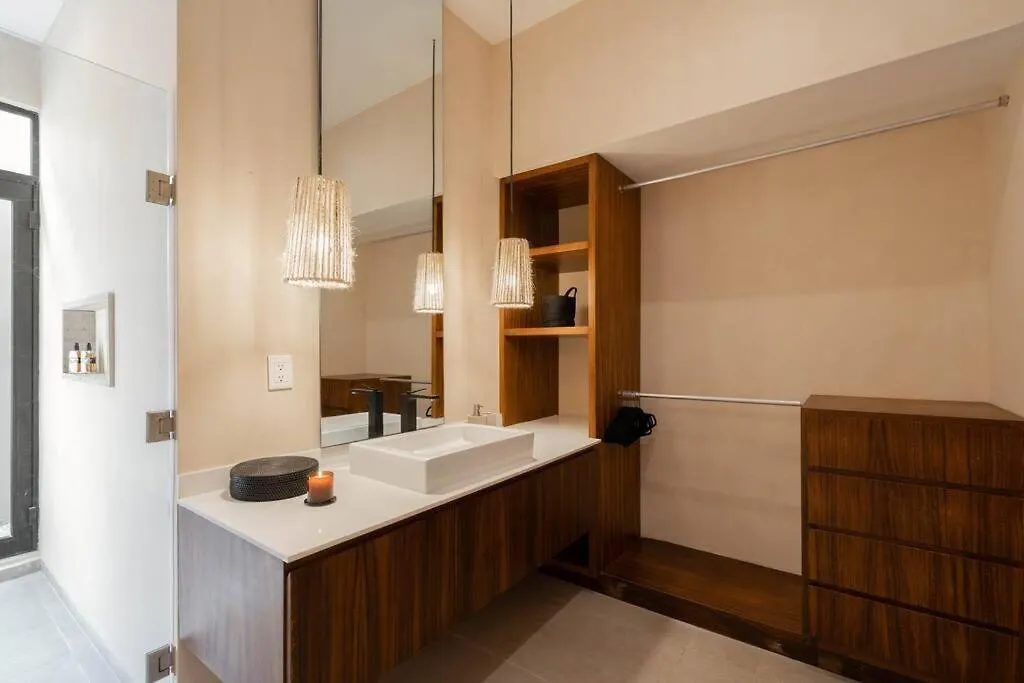 Apartment Ferienwohnung Lujoso Departamento Boho-Chic Con Alberca Privada Tulum